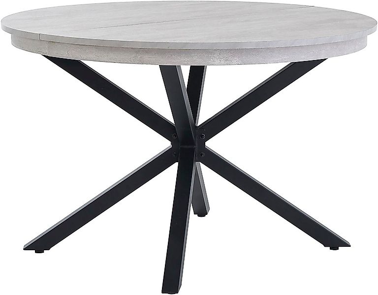 Jockenhöfer Gruppe Esstisch Olbia, rund, ausziehbar (120-160cm), platzspare günstig online kaufen