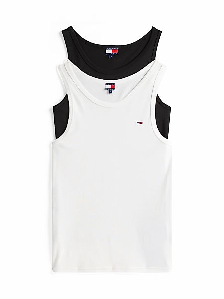 Tommy Jeans Tanktop "TJM XSLIM 2PCK RIB TANK EXT" Packung, 2er, 2 Stk. mit günstig online kaufen