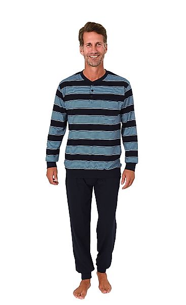 Normann Pyjama Normann Herren Schlafanzug lang günstig online kaufen