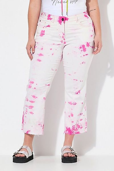 Angel of Style Regular-fit-Jeans 7/8-Jeans Claire Batikmuster 5-Pocket günstig online kaufen