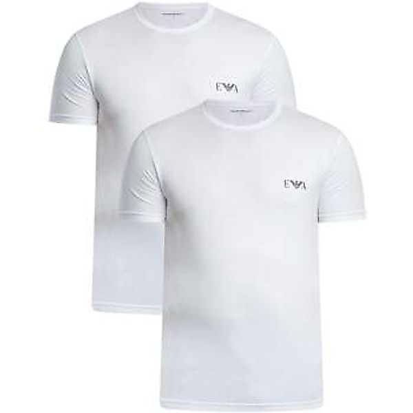 Emporio Armani  T-Shirt 2er-Pack Lounge-T-Shirts mit Rundhalsausschnitt günstig online kaufen