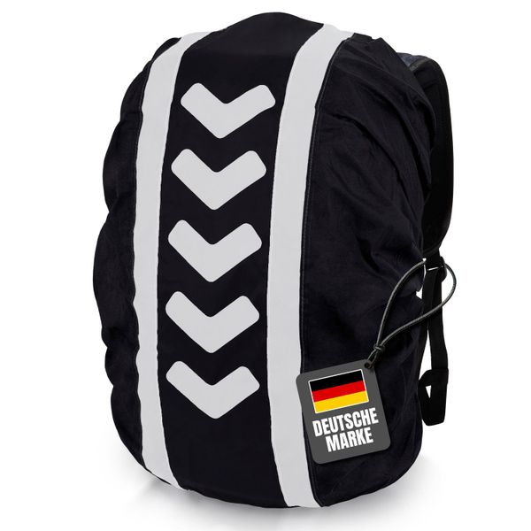 FLEXEO Rucksack-Regenschutz mit Reflexstreifen 40-55 Liter günstig online kaufen