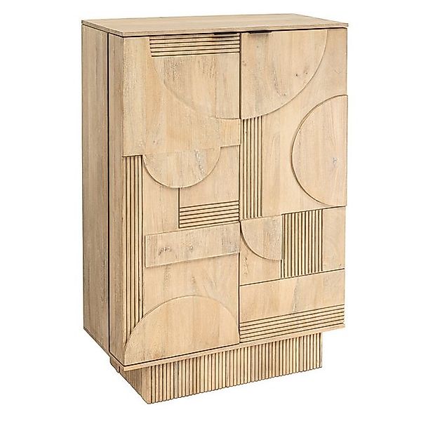 riess-ambiente Barschrank ART DECO 140cm weiß · Weinbar aus Massivholz mit günstig online kaufen