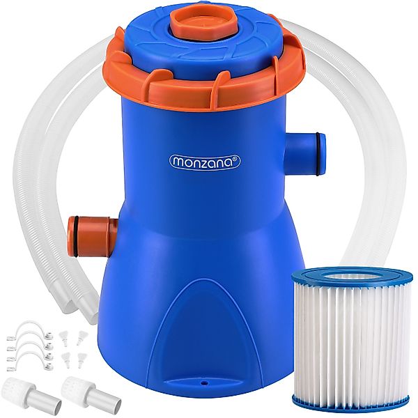 monzana Wasserpumpe Wasserfilteranlagen (11-tlg), Filterpumpe MZP40 günstig online kaufen