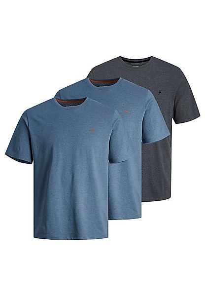 Jack & Jones T-Shirt 3er Pack Essentials (Spar-Set, 3-tlg) T-Shirt - Baumwo günstig online kaufen