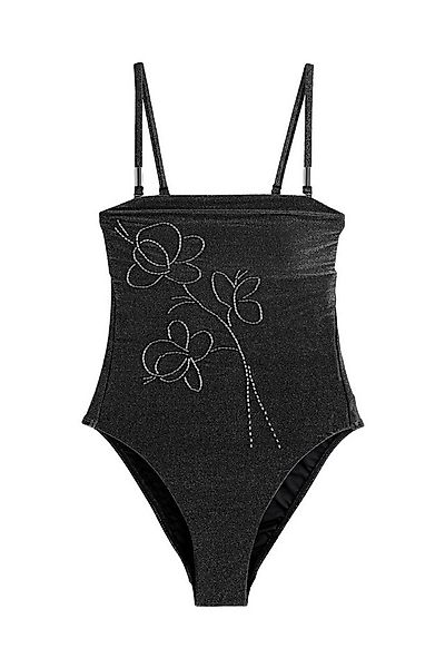 Mint Velvet Badeanzug Mint Velvet Bauchformender Badeanzug mit Glitzer (1-S günstig online kaufen