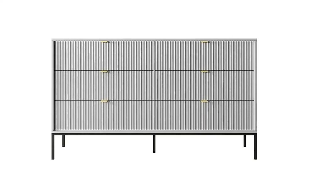 Kommode  Nova ¦ grau ¦ Maße (cm): B: 154 H: 91 Kommoden & Sideboards > Komm günstig online kaufen