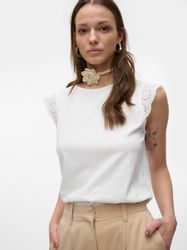 Vero Moda T-Shirt VMEMILY SL GATHERING günstig online kaufen