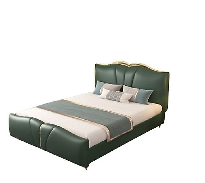 Xlmoebel Bett Luxuriöses Hotelbett mit stilvollem Design Grün (1-tlg., Bett günstig online kaufen