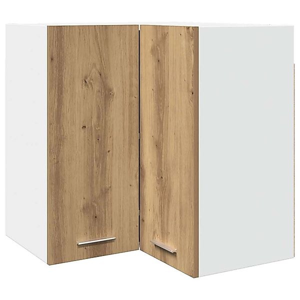 vidaXL Eck-Hängeschrank Lyon Artisan-Eiche 57x57x60 cm Holzwerkstoff 856123 günstig online kaufen