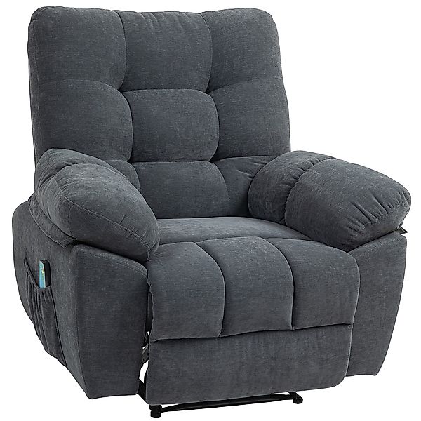 HOMCOM Massagesessel Recliner-Sessel (Massage-Polstersessel mit 8 günstig online kaufen