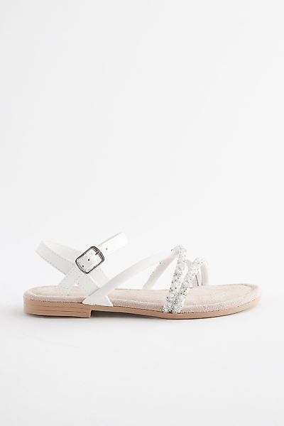 Next Riemchensandaletten mit Schmuck, Brautjungfern Riemchensandale günstig online kaufen