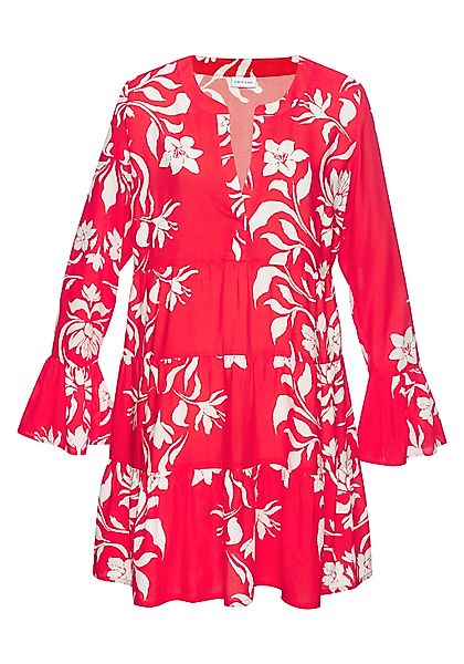 LASCANA Strandkleid mit Alloverdruck, Tunika, Blusenkleid, Strandmode günstig online kaufen
