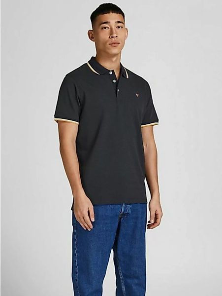 Jack & Jones T-Shirt Polo T-Shirt Pique Kurzarm Hemd Basic JPRBLUWIN JPRBLU günstig online kaufen