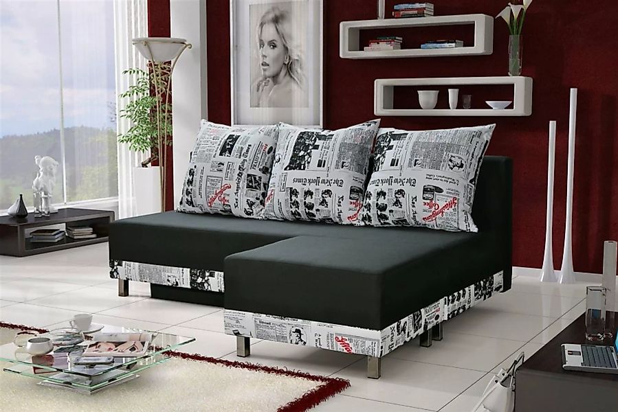 Fun Möbel Kindersofa Schlafsofa Sofa KIRA, inkl. Hocker 70x41x60, mit Bettk günstig online kaufen