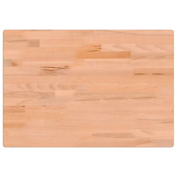 vidaXL Tischplatte Schreibtischplatte 80x55x2,5 cm Massivholz günstig online kaufen