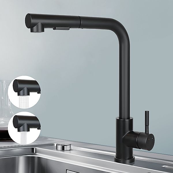 Nettlife Waschtischarmatur Ausziehbar Spültischarmatur 360° Drehbar günstig online kaufen