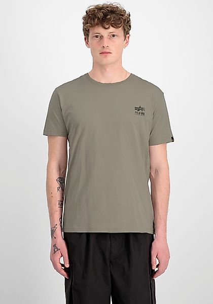 Alpha Industries Rundhalsshirt Camo Logo Puff günstig online kaufen