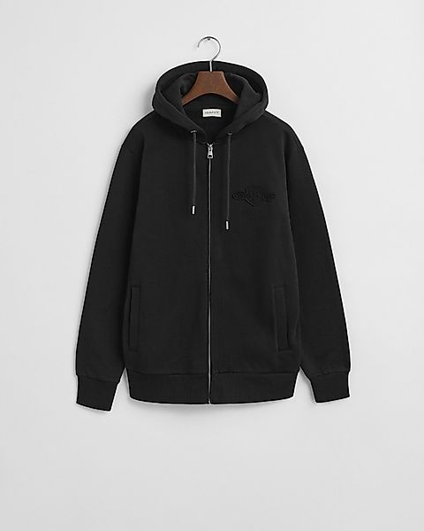 Gant Kapuzensweatjacke TONAL SHIELD FULL ZIP günstig online kaufen