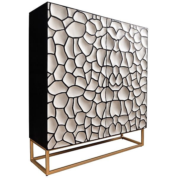 riess-ambiente Highboard VULCANO 120cm weiß / günstig online kaufen