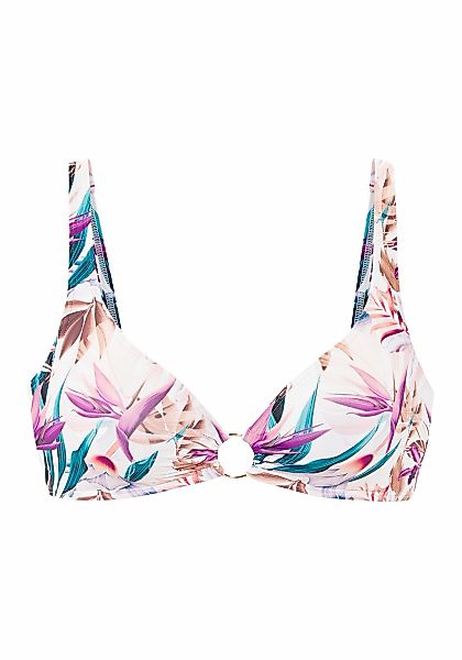 LASCANA Bustier-Bikini-Top "Beth" mit elegantem Zierring günstig online kaufen