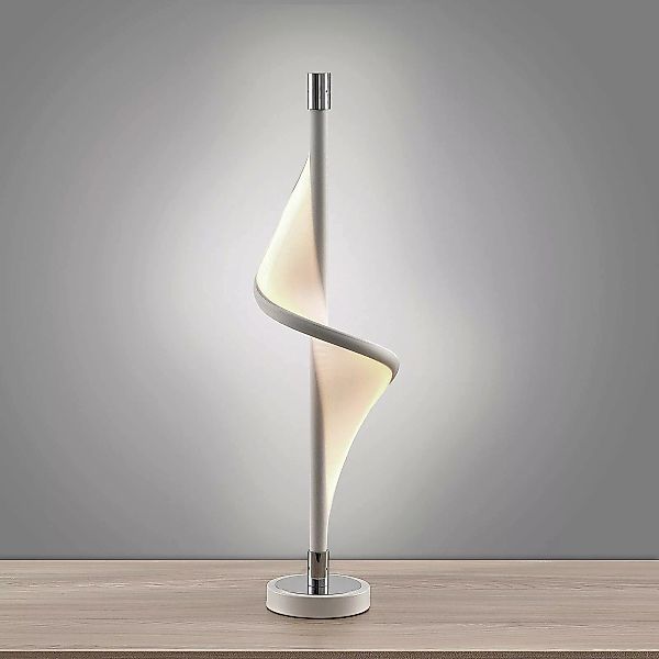 Lucande Edano LED-Tischlampe in gedrehter Form günstig online kaufen