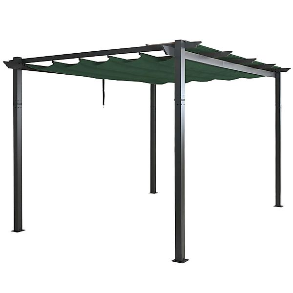 MCW Pergola N93 Grün 3x4m günstig online kaufen