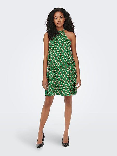 ONLY Neckholder Kleid Damen Grün günstig online kaufen