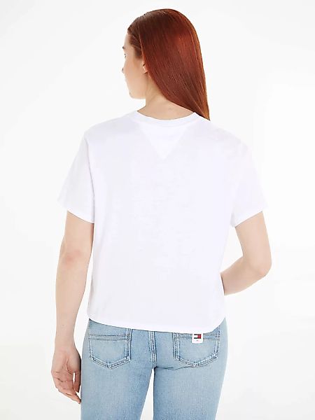 Tommy Jeans T-Shirt TJW BXY GRAPHIC FLAG TEE mit Markenlabel günstig online kaufen