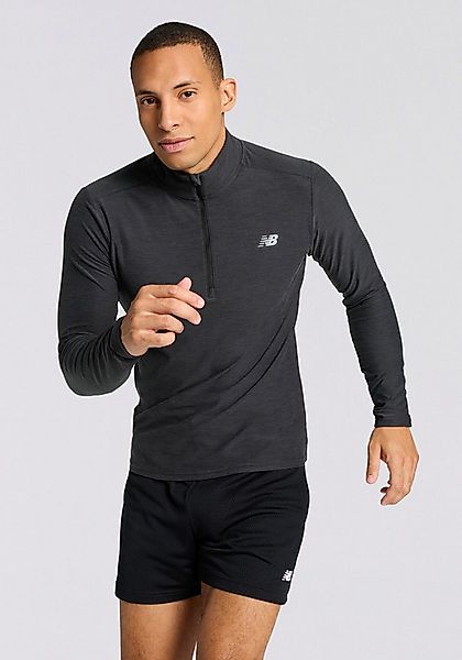 New Balance Laufshirt Space Dye 1/4 Zip mit Label günstig online kaufen