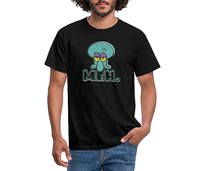 Spreadshirt T-Shirt SpongeBob Schwammkopf Thaddäus Q. Tentakel Männer T-Shi günstig online kaufen