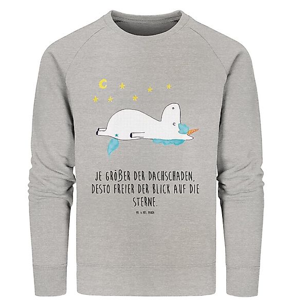 Mr. & Mrs. Panda Longpullover Einhorn Sternenhimmel Größe XXL - Heather Gre günstig online kaufen