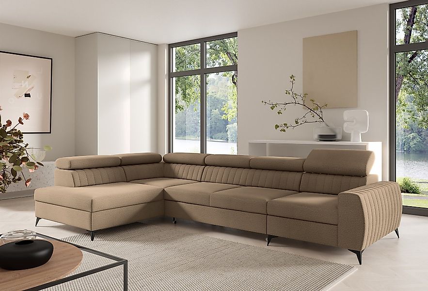 Fun Möbel Ecksofa Schlafsofa Sofa TORONTO günstig online kaufen