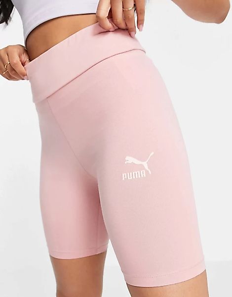 Puma – Kurze Leggings in Rosé-Rosa günstig online kaufen