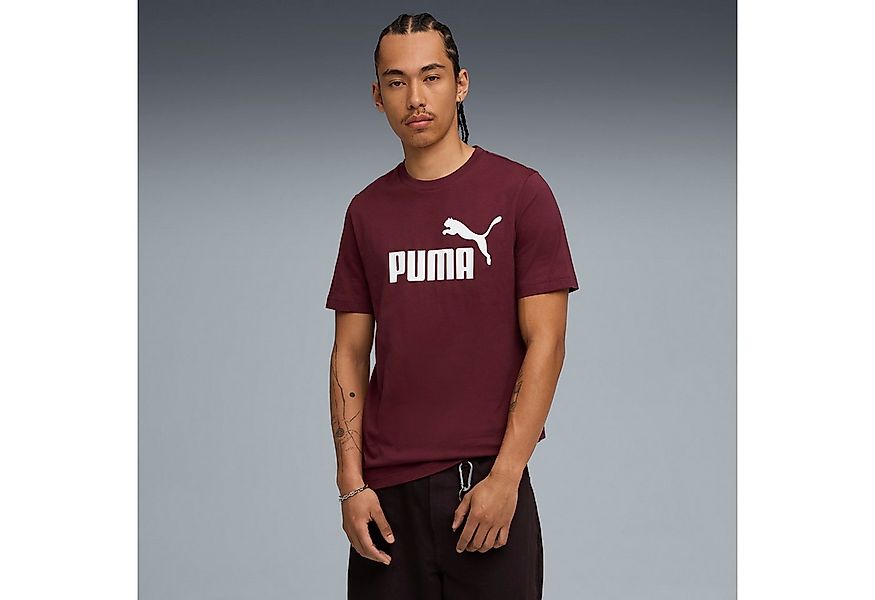 PUMA T-Shirt ESS NO. 1 LOGO TEE (S) Regular Fit, Kurzarmdesign, Rundhalsaus günstig online kaufen