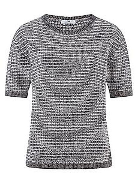 Rundhals-Pullover Peter Hahn grau günstig online kaufen