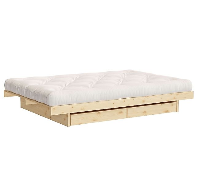 Karup Design Bettgestell "Kanso Bed, Stauraumbett, Bett mit oder ohne Schub günstig online kaufen