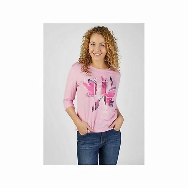 Rabe Rundhalsshirt pink regular fit (1-tlg) günstig online kaufen