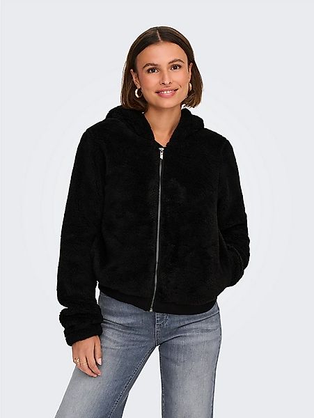 ONLY Kapuzenplüschjacke ONLNEWANNA CONTACT SHERPA JKT OTW NOOS günstig online kaufen