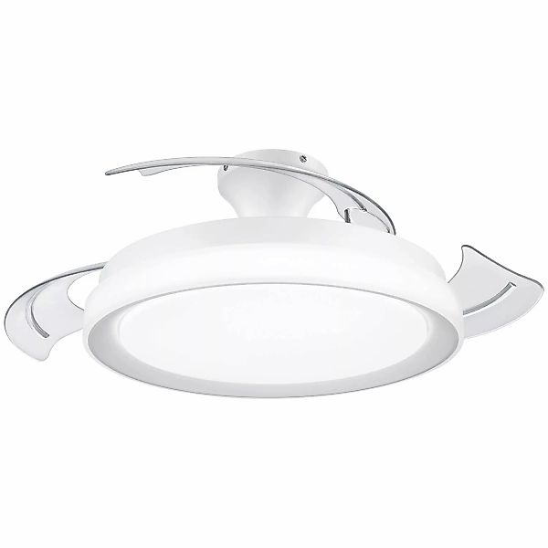 Philips LED-Deckenventilator Bliss, weiß/weiß, leise, CCT günstig online kaufen