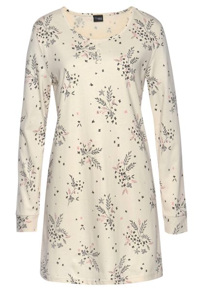 Vivance Dreams Nachthemd mit Hortensienmuster günstig online kaufen