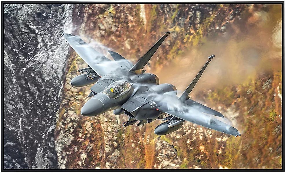 Papermoon Infrarotheizung »F15 Strike Eagle Fighter«, sehr angenehme Strahl günstig online kaufen