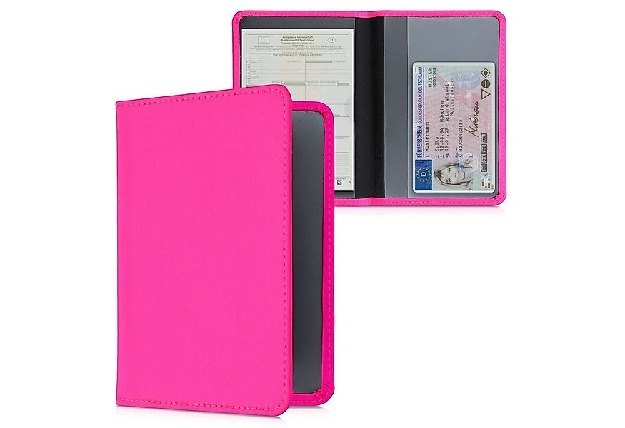 kwmobile Etui Fahrzeugschein Hülle mit Kartenfächern, Neopren Etui Tasche f günstig online kaufen