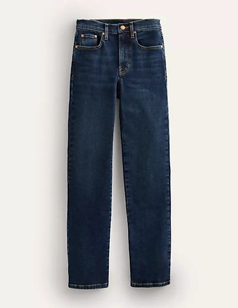 Mittelhohe Jeans mit schmalem Bein Damen Boden, Indigo Vintage günstig online kaufen