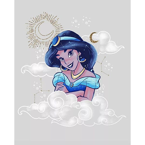 Komar Wandbild Jasmin Clouds Disney B/L: ca. 40x50 cm günstig online kaufen