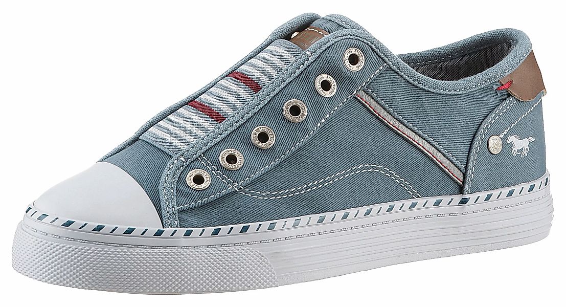 Mustang Shoes Schlupfschuh, Freizeitschuh, Slip-On Sneaker günstig online kaufen