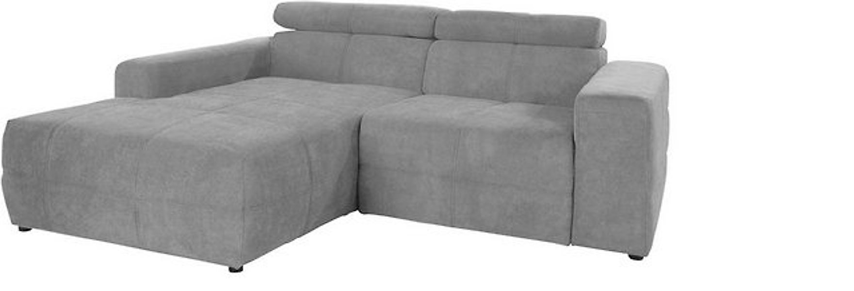 DOMO collection Ecksofa Brandon Sitzbelastung 140 kg, kleine Ausführung B/T günstig online kaufen