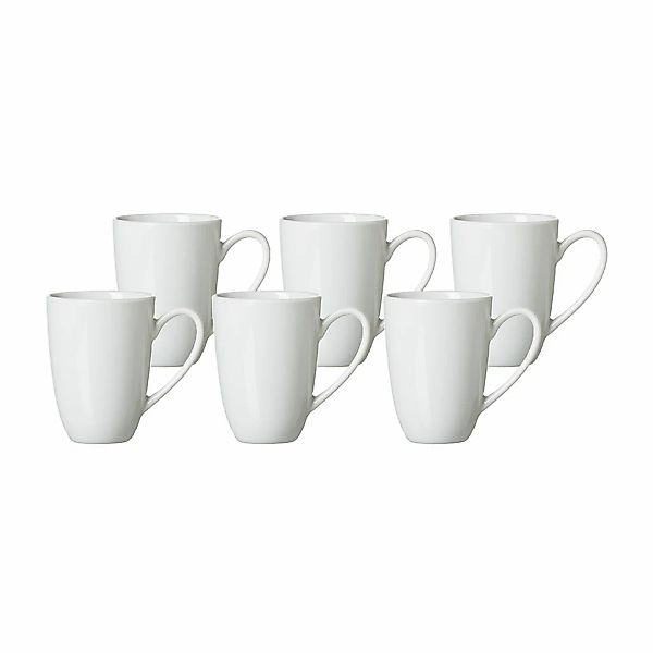 Ritzenhoff & Breker Tasse "Latte Macchiato-Tassen Bianco 330 ml 6er Set wei günstig online kaufen