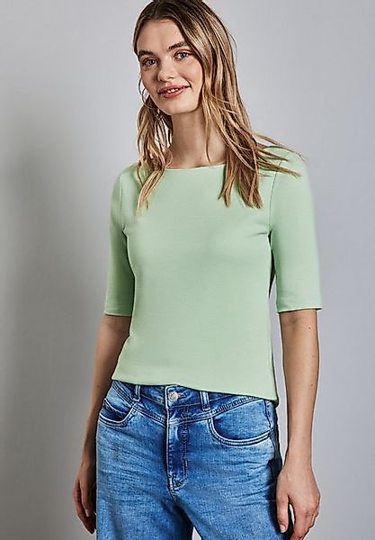 STREET ONE T-Shirt "Style Lanea", mit U-Boot Ausschnitt günstig online kaufen