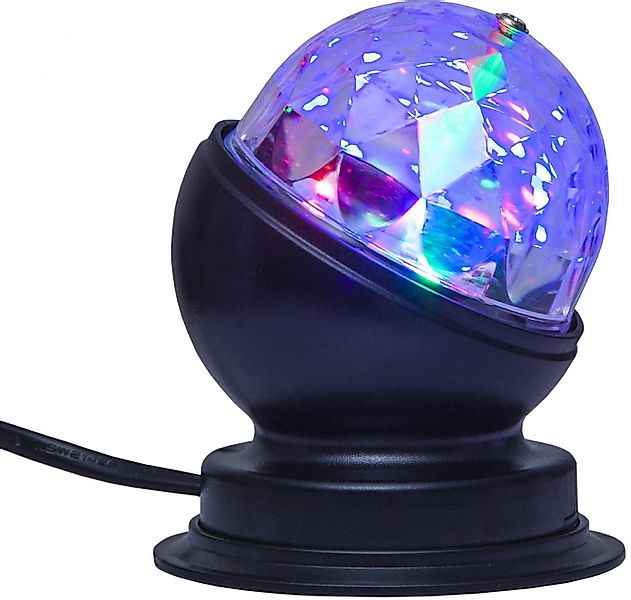 SATISFIRE Discolicht Disco-Lamp Lichteffekt für Party + Dekoration 3-Farbig günstig online kaufen